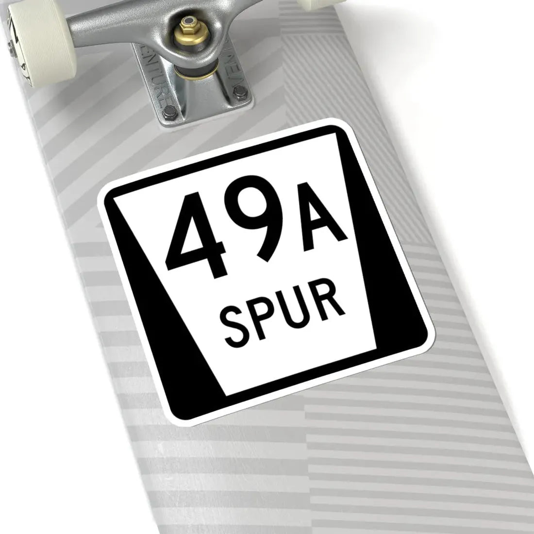 N SPUR 49A (Nebraska) (Road Sign) STICKER Vinyl Kiss-Cut Decal - The Sticker Space