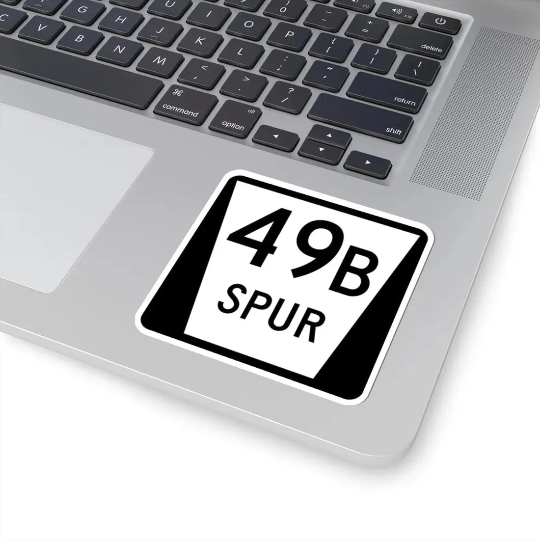 N SPUR 49B (Nebraska) (Road Sign) STICKER Vinyl Kiss-Cut Decal - The Sticker Space