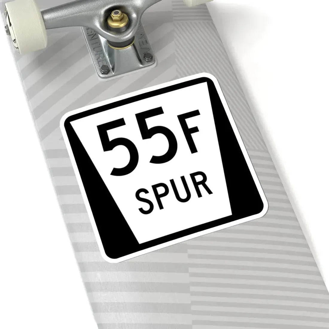 N SPUR 55F (Nebraska) (Road Sign) STICKER Vinyl Kiss-Cut Decal - The Sticker Space