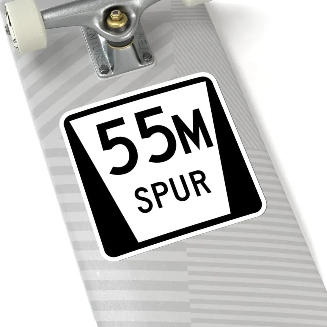 N SPUR 55M (Nebraska) (Road Sign) STICKER Vinyl Kiss-Cut Decal - The Sticker Space