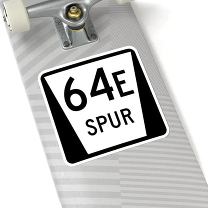 N SPUR 64E (Nebraska) (Road Sign) STICKER Vinyl Kiss-Cut Decal - The Sticker Space