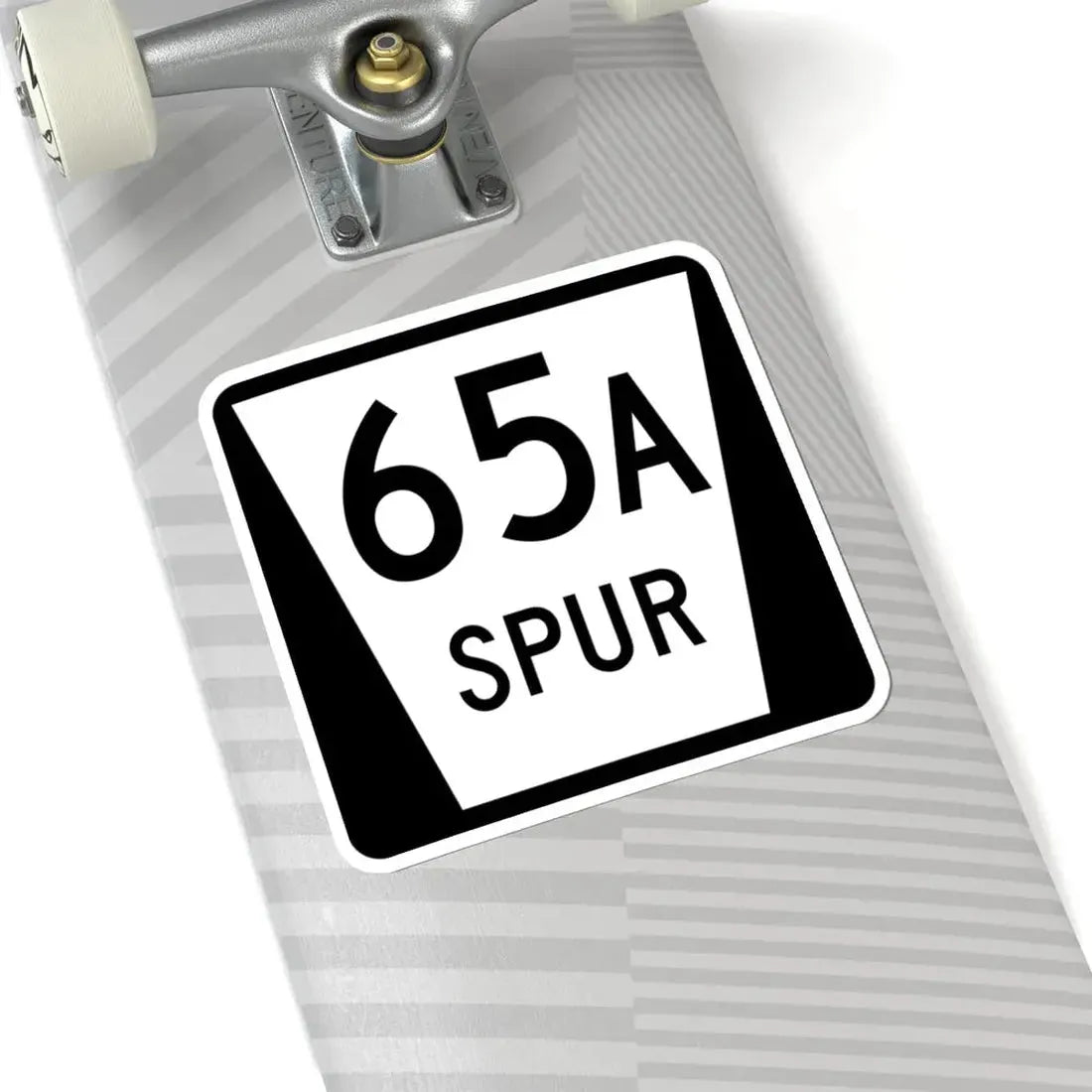 N SPUR 65A (Nebraska) (Road Sign) STICKER Vinyl Kiss-Cut Decal - The Sticker Space