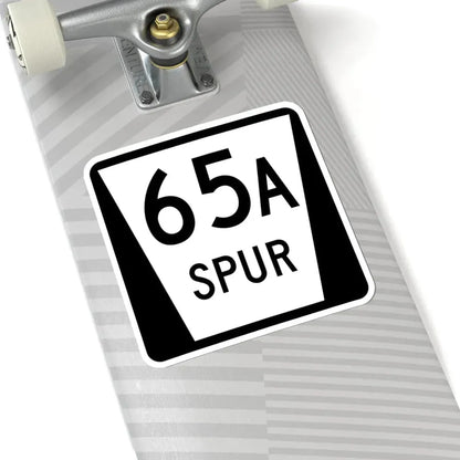 N SPUR 65A (Nebraska) (Road Sign) STICKER Vinyl Kiss-Cut Decal - The Sticker Space