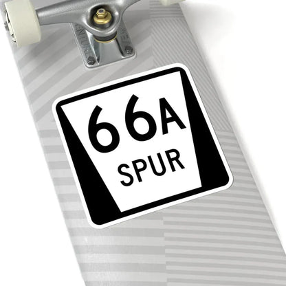 N SPUR 66A (Nebraska) (Road Sign) STICKER Vinyl Kiss-Cut Decal - The Sticker Space