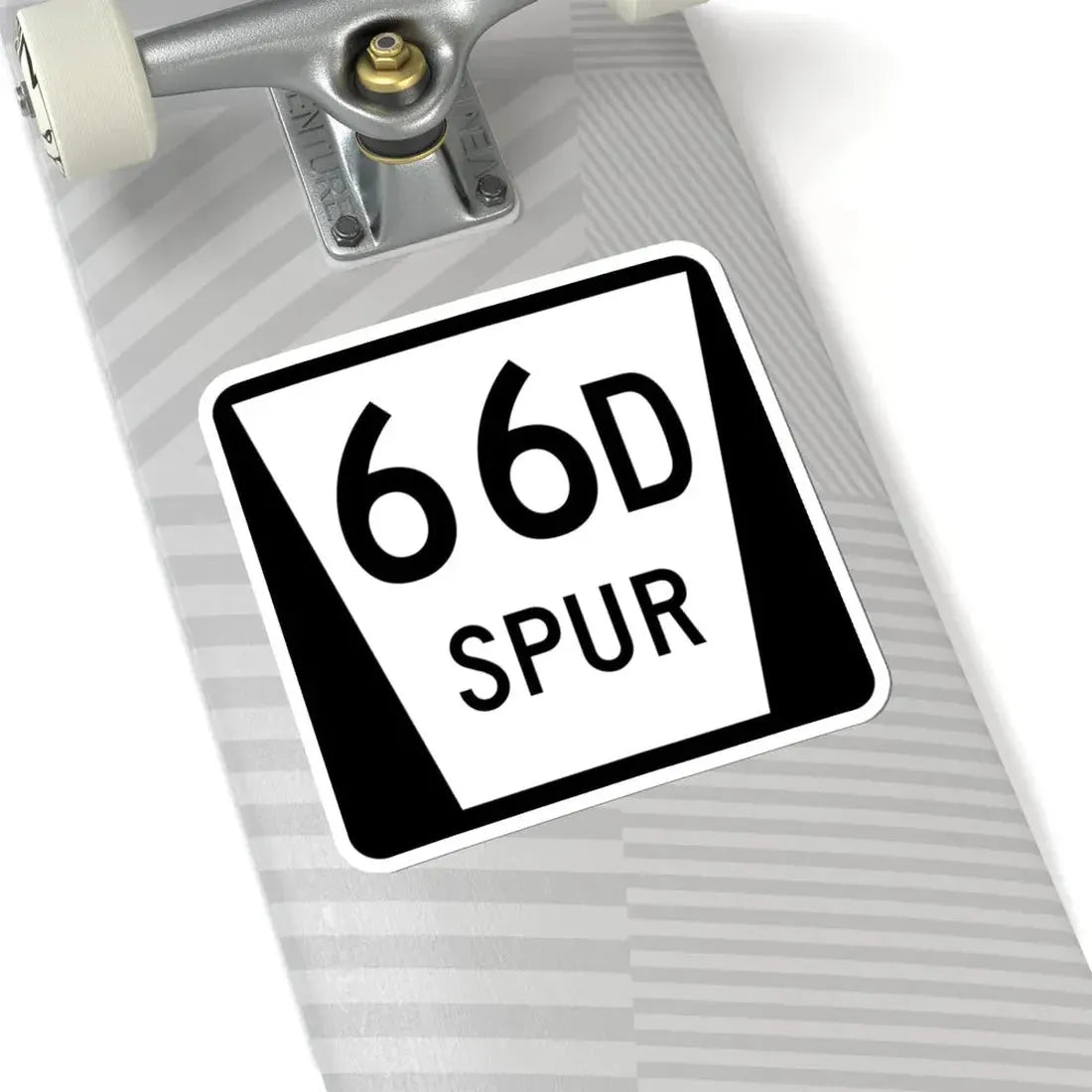 N SPUR 66D (Nebraska) (Road Sign) STICKER Vinyl Kiss-Cut Decal - The Sticker Space