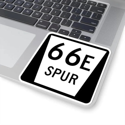 N SPUR 66E (Nebraska) (Road Sign) STICKER Vinyl Kiss-Cut Decal - The Sticker Space