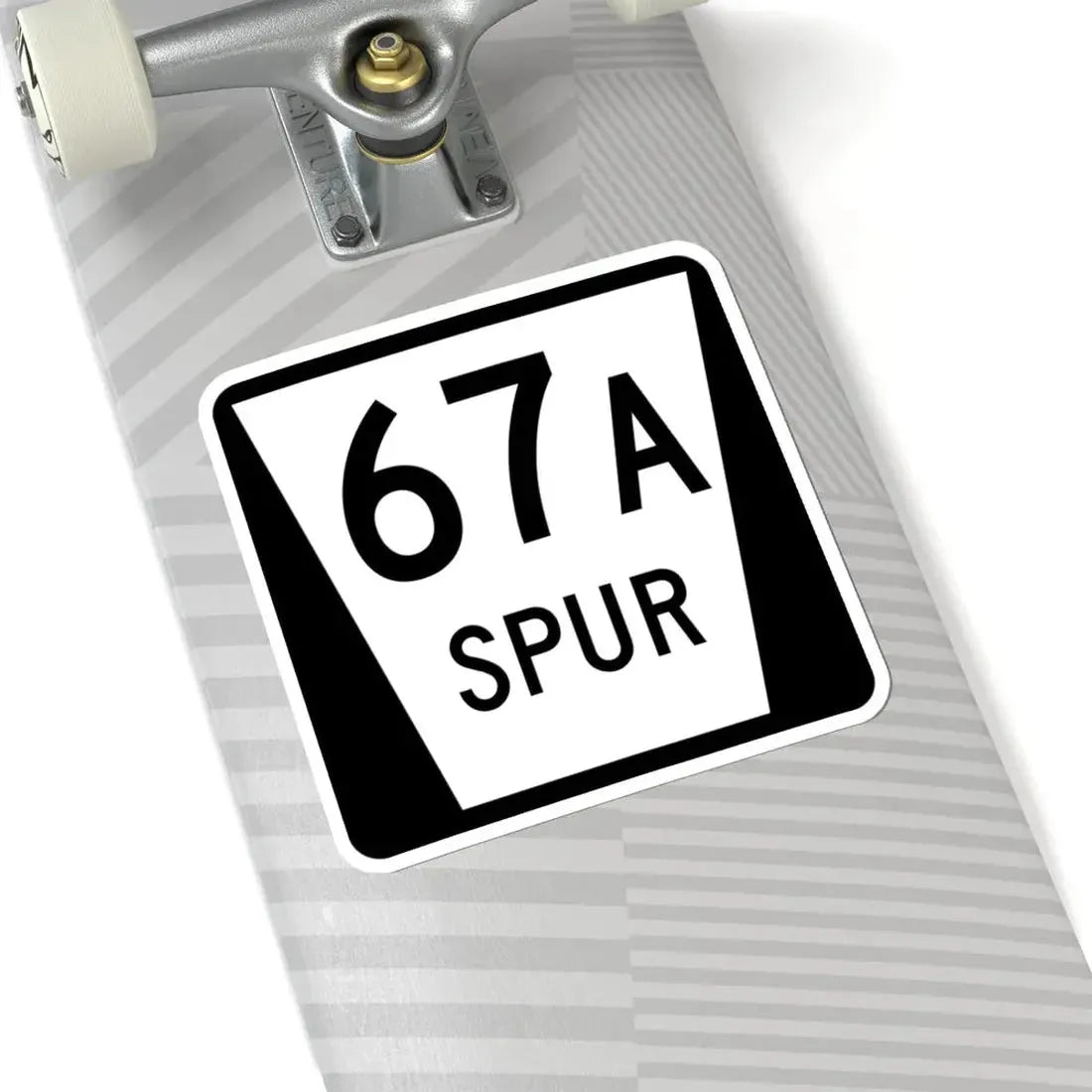 N SPUR 67A (Nebraska) (Road Sign) STICKER Vinyl Kiss-Cut Decal - The Sticker Space