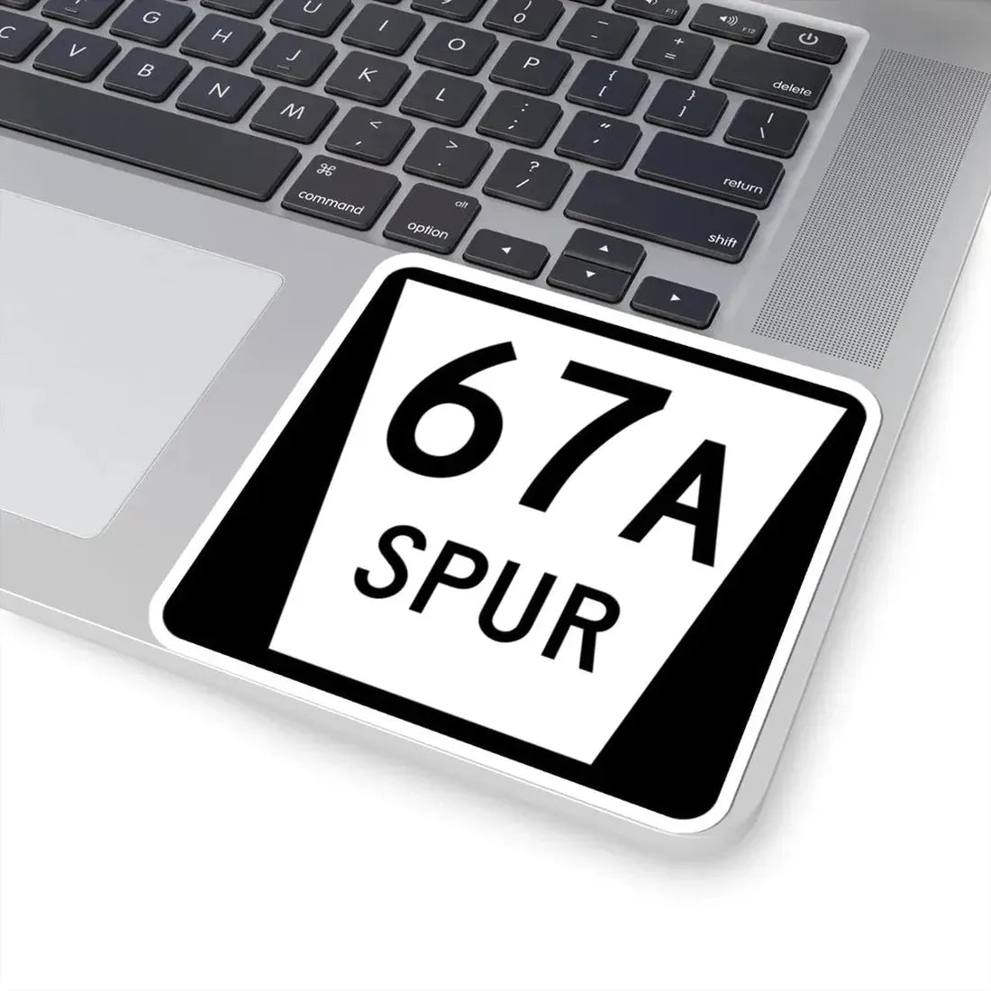 N SPUR 67A (Nebraska) (Road Sign) STICKER Vinyl Kiss-Cut Decal - The Sticker Space