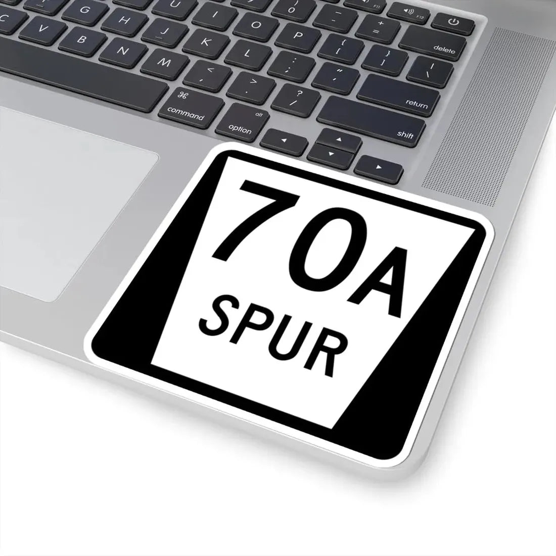 N SPUR 70A (Nebraska) (Road Sign) STICKER Vinyl Kiss-Cut Decal - The Sticker Space