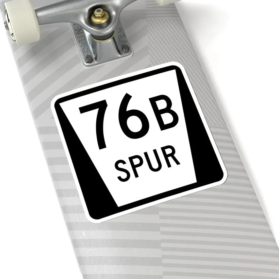 N SPUR 76B (Nebraska) (Road Sign) STICKER Vinyl Kiss-Cut Decal - The Sticker Space