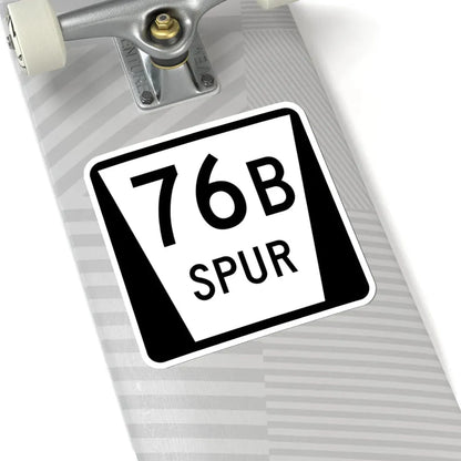 N SPUR 76B (Nebraska) (Road Sign) STICKER Vinyl Kiss-Cut Decal - The Sticker Space