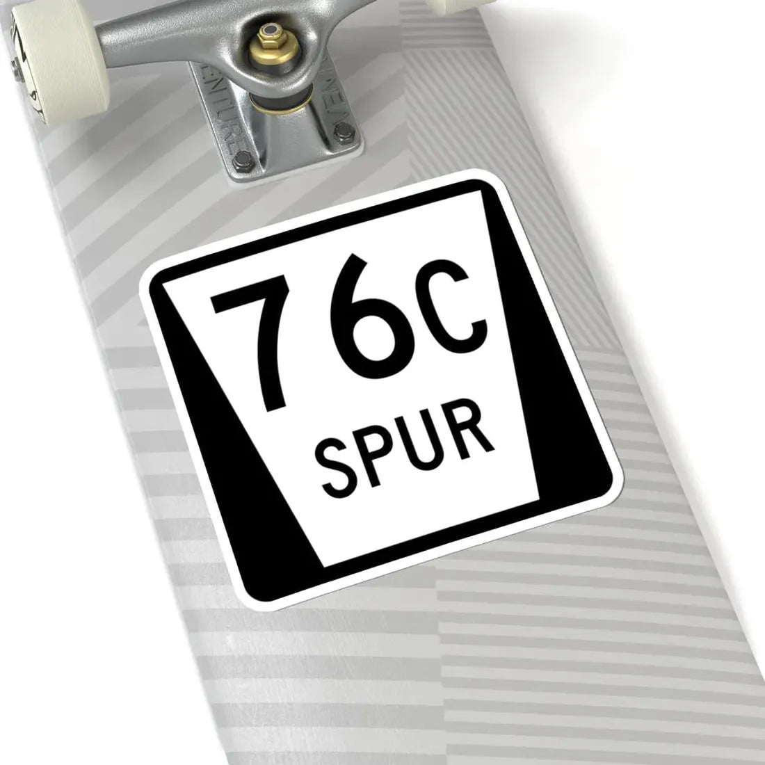 N SPUR 76C (Nebraska) (Road Sign) STICKER Vinyl Kiss-Cut Decal - The Sticker Space