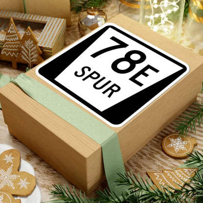 N SPUR 78E (Nebraska) (Road Sign) STICKER Vinyl Kiss-Cut Decal - The Sticker Space