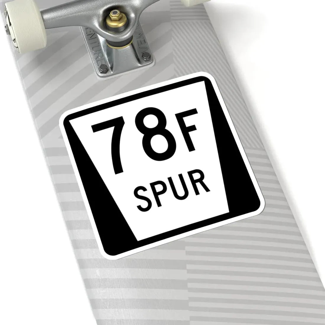 N SPUR 78F (Nebraska) (Road Sign) STICKER Vinyl Kiss-Cut Decal - The Sticker Space