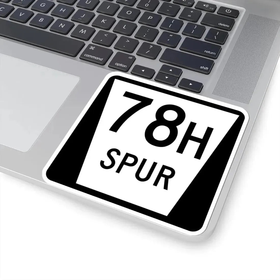 N SPUR 78H (Nebraska) (Road Sign) STICKER Vinyl Kiss-Cut Decal - The Sticker Space