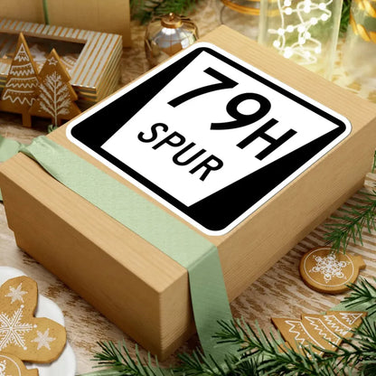 N SPUR 79H (Nebraska) (Road Sign) STICKER Vinyl Kiss-Cut Decal - The Sticker Space