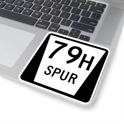 N SPUR 79H (Nebraska) (Road Sign) STICKER Vinyl Kiss-Cut Decal - The Sticker Space