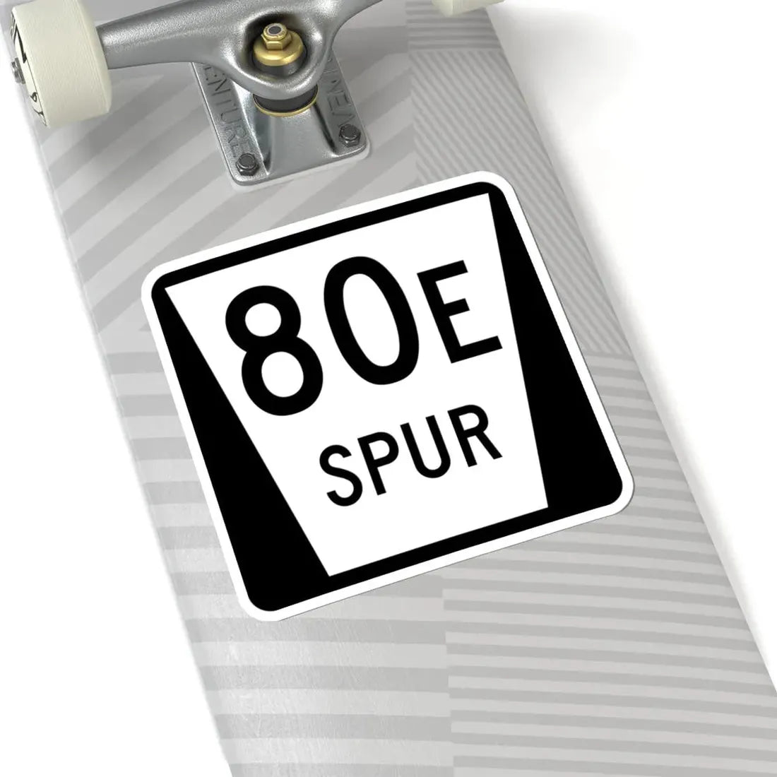 N SPUR 80E (Nebraska) (Road Sign) STICKER Vinyl Kiss-Cut Decal - The Sticker Space