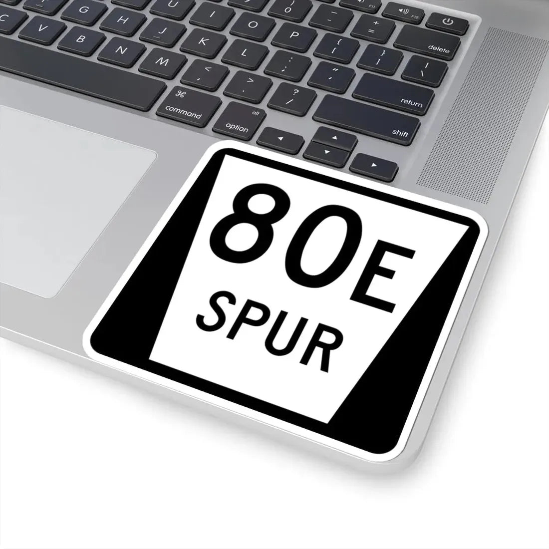 N SPUR 80E (Nebraska) (Road Sign) STICKER Vinyl Kiss-Cut Decal - The Sticker Space