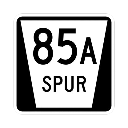 N SPUR 85A (Nebraska) (Road Sign) STICKER Vinyl Kiss-Cut Decal 2 Inch White - The Sticker Space