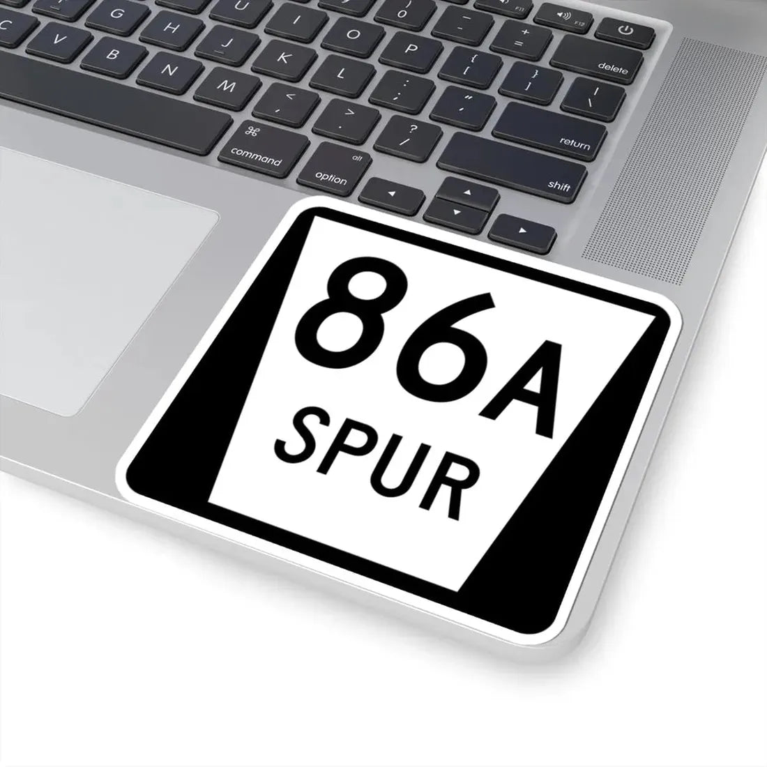 N SPUR 86A (Nebraska) (Road Sign) STICKER Vinyl Kiss-Cut Decal - The Sticker Space