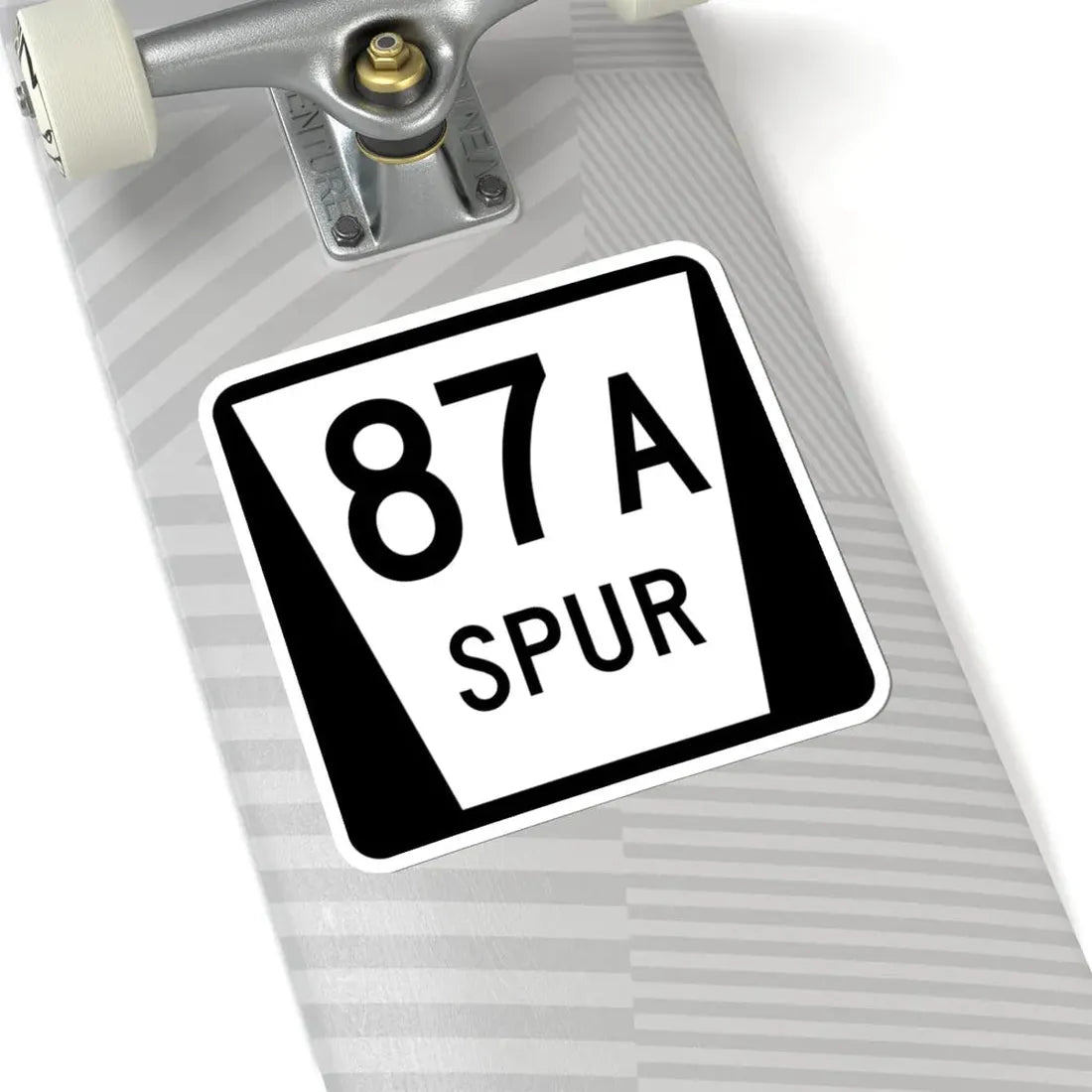 N SPUR 87A (Nebraska) (Road Sign) STICKER Vinyl Kiss-Cut Decal - The Sticker Space