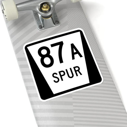 N SPUR 87A (Nebraska) (Road Sign) STICKER Vinyl Kiss-Cut Decal - The Sticker Space