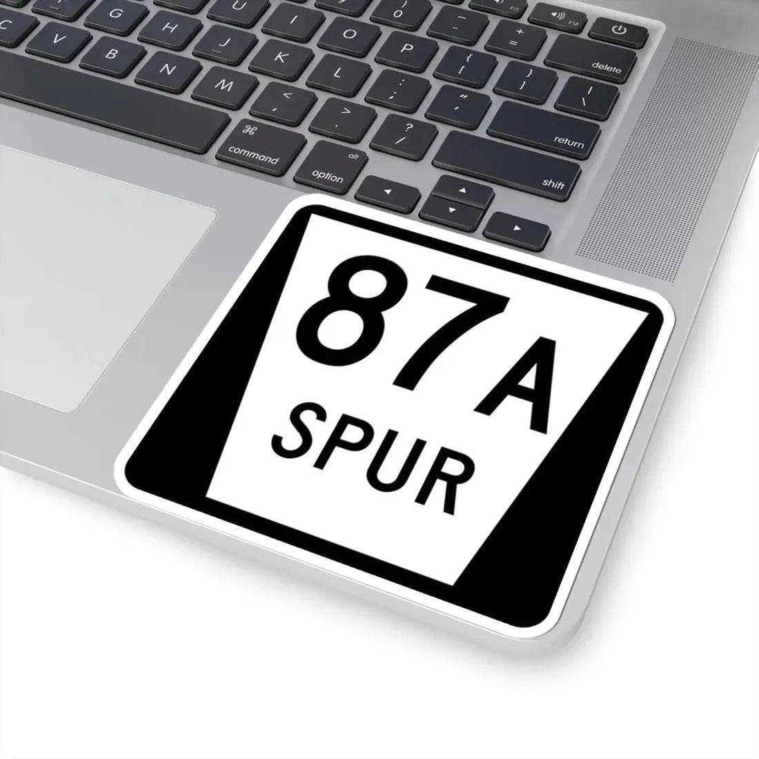 N SPUR 87A (Nebraska) (Road Sign) STICKER Vinyl Kiss-Cut Decal - The Sticker Space