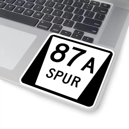 N SPUR 87A (Nebraska) (Road Sign) STICKER Vinyl Kiss-Cut Decal - The Sticker Space