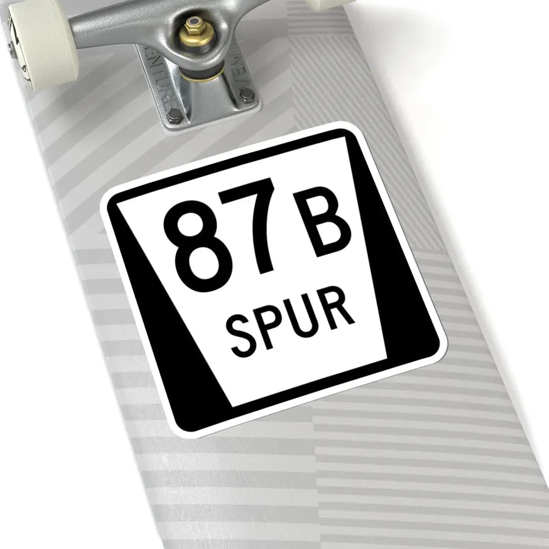 N SPUR 87B (Nebraska) (Road Sign) STICKER Vinyl Kiss-Cut Decal - The Sticker Space