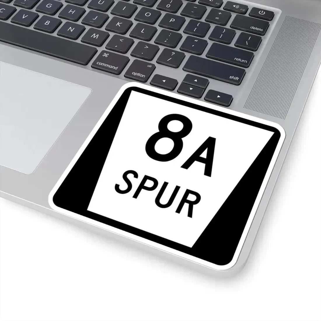 N SPUR 8A (Nebraska) (Road Sign) STICKER Vinyl Kiss-Cut Decal - The Sticker Space