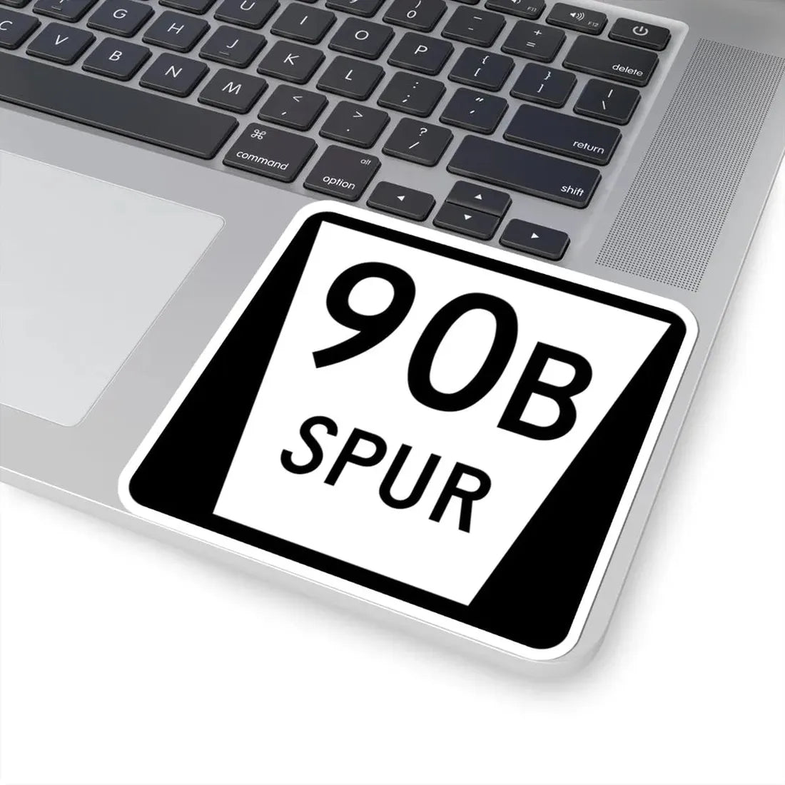 N SPUR 90B (Nebraska) (Road Sign) STICKER Vinyl Kiss-Cut Decal - The Sticker Space