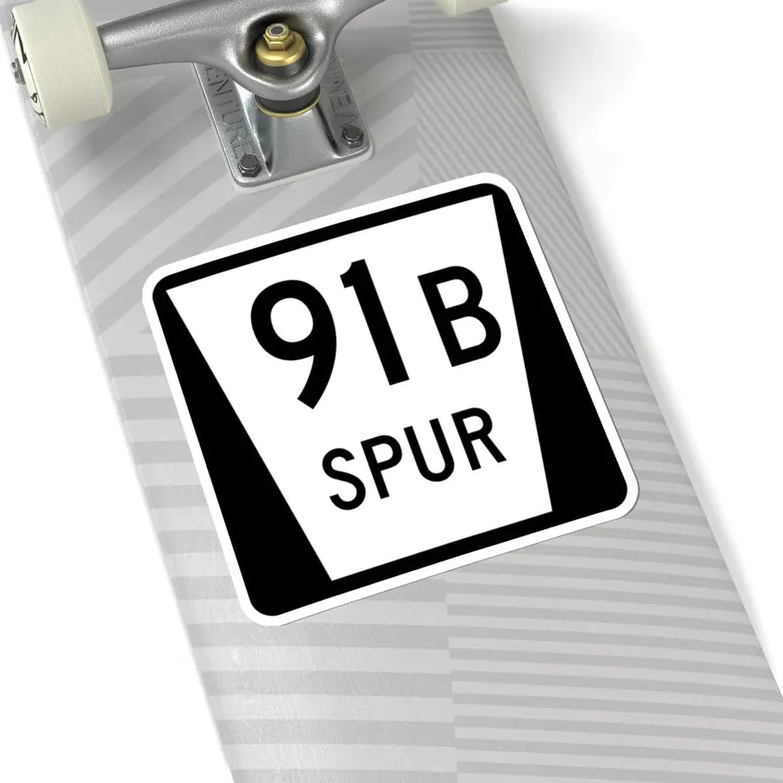 N SPUR 91B (Nebraska) (Road Sign) STICKER Vinyl Kiss-Cut Decal - The Sticker Space