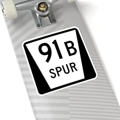 N SPUR 91B (Nebraska) (Road Sign) STICKER Vinyl Kiss-Cut Decal - The Sticker Space