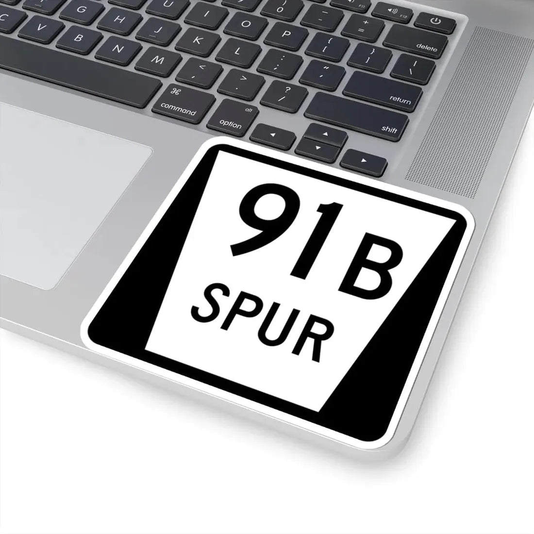 N SPUR 91B (Nebraska) (Road Sign) STICKER Vinyl Kiss-Cut Decal - The Sticker Space