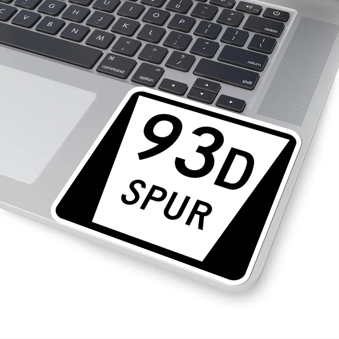 N SPUR 93D (Nebraska) (Road Sign) STICKER Vinyl Kiss-Cut Decal - The Sticker Space
