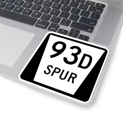 N SPUR 93D (Nebraska) (Road Sign) STICKER Vinyl Kiss-Cut Decal - The Sticker Space