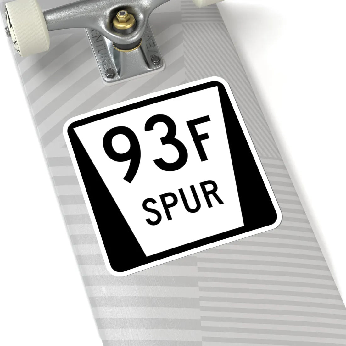 N SPUR 93F (Nebraska) (Road Sign) STICKER Vinyl Kiss-Cut Decal - The Sticker Space