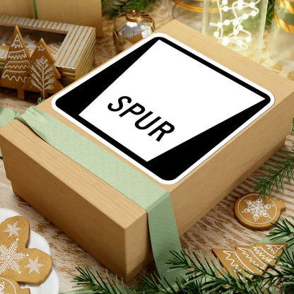 N SPUR Blank (Nebraska) (Road Sign) STICKER Vinyl Kiss-Cut Decal - The Sticker Space