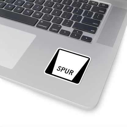 N SPUR Blank (Nebraska) (Road Sign) STICKER Vinyl Kiss-Cut Decal - The Sticker Space