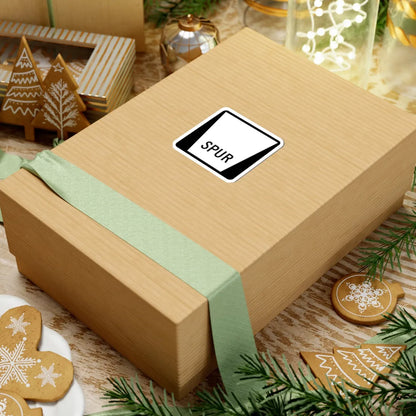 N SPUR Blank (Nebraska) (Road Sign) STICKER Vinyl Kiss-Cut Decal - The Sticker Space