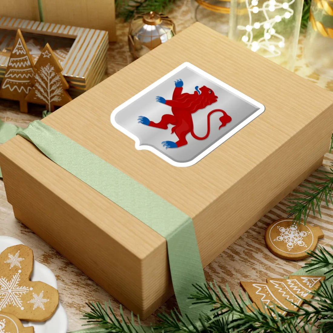 Naaldwijk wapen 1816 (Netherlands) (Coat of Arms) STICKER Vinyl Kiss-Cut Decal - The Sticker Space