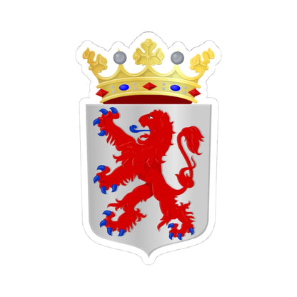 Naaldwijk wapen HRvA (Netherlands) (Coat of Arms) STICKER Vinyl Kiss-Cut Decal 4 Inch White - The Sticker Space
