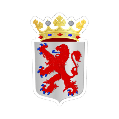Naaldwijk wapen HRvA (Netherlands) (Coat of Arms) STICKER Vinyl Kiss-Cut Decal 6 Inch White - The Sticker Space