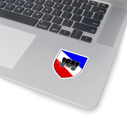 Nachschubbataillon 611 wappen (Germany) (Coat of Arms) STICKER Vinyl Kiss-Cut Decal - The Sticker Space