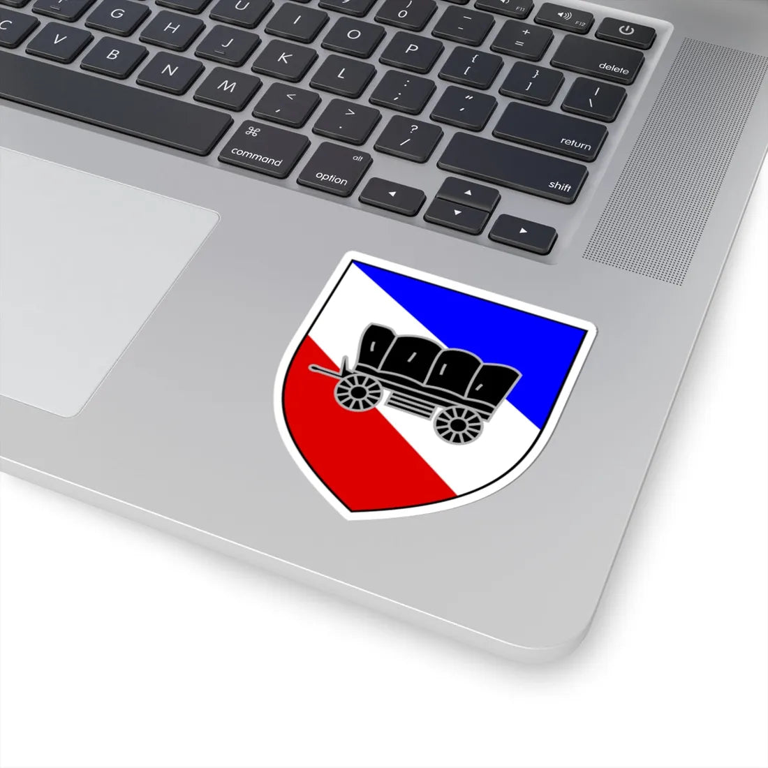 Nachschubbataillon 611 wappen (Germany) (Coat of Arms) STICKER Vinyl Kiss-Cut Decal - The Sticker Space