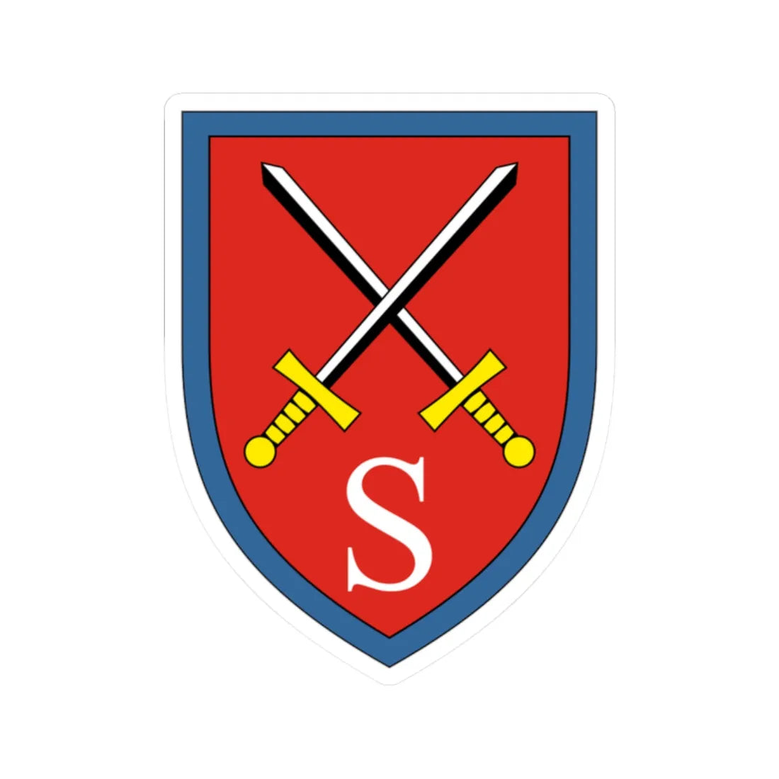 Nachschubschule des Heeres Bundeswehr (Germany) (Coat of Arms) STICKER Vinyl Kiss-Cut Decal 2 Inch White - The Sticker Space