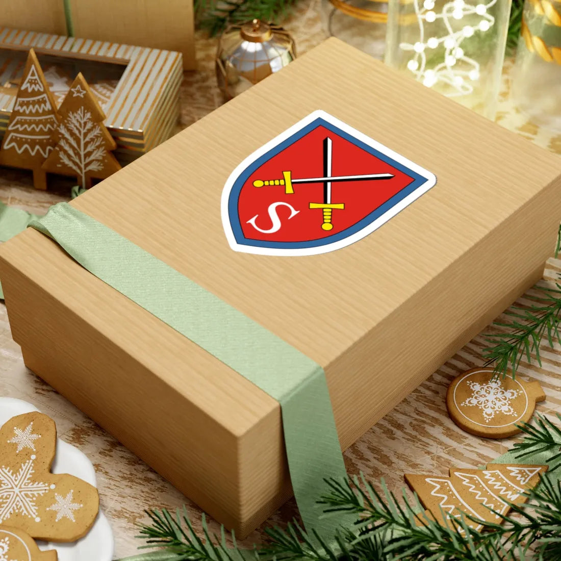 Nachschubschule des Heeres Bundeswehr (Germany) (Coat of Arms) STICKER Vinyl Kiss-Cut Decal - The Sticker Space