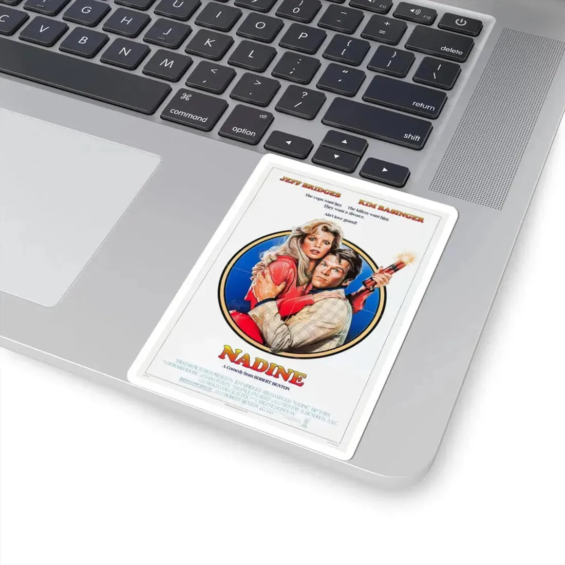 Nadine 1987 Movie Poster - STICKER Vinyl Kiss-Cut Decal - The Sticker Space