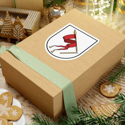 Nadvirna coat of arms escutcheon (Ukraine) (Coat of Arms) STICKER Vinyl Kiss-Cut Decal - The Sticker Space